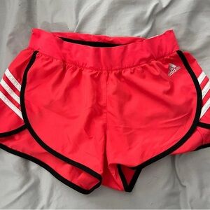 Adidas Women's Red Athletic Shorts